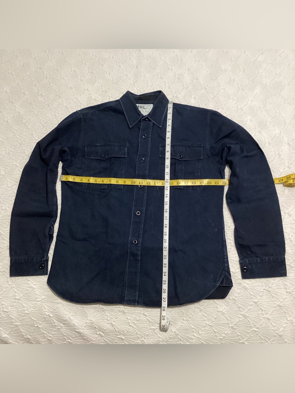 Margaret Howell MHL Denim Shirt - Picture 2 of 7